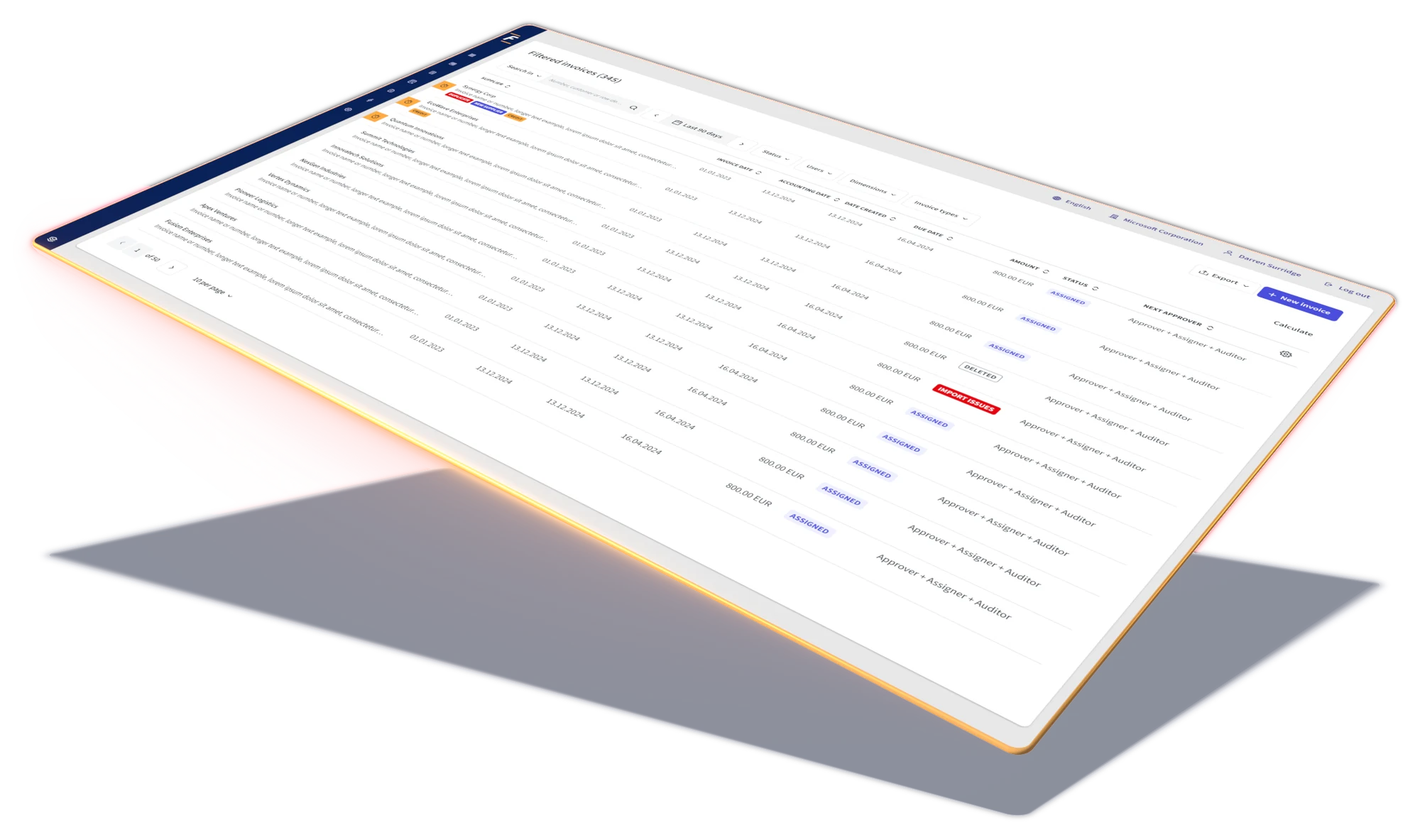 Fitek-platformscherm: overzicht van het platform